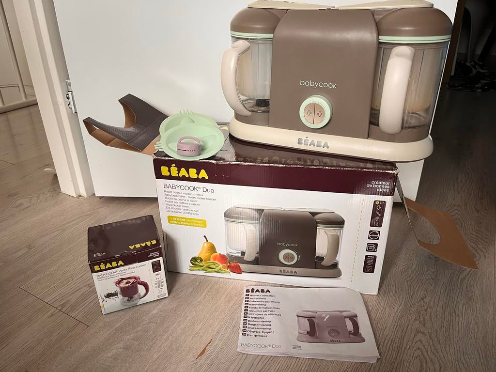 Beaba Babycook Duo - Stoomkoker en Blender voor Babyvoeding, Kinderen en Baby's, Babyvoeding en Toebehoren, Ophalen, Gebruikt