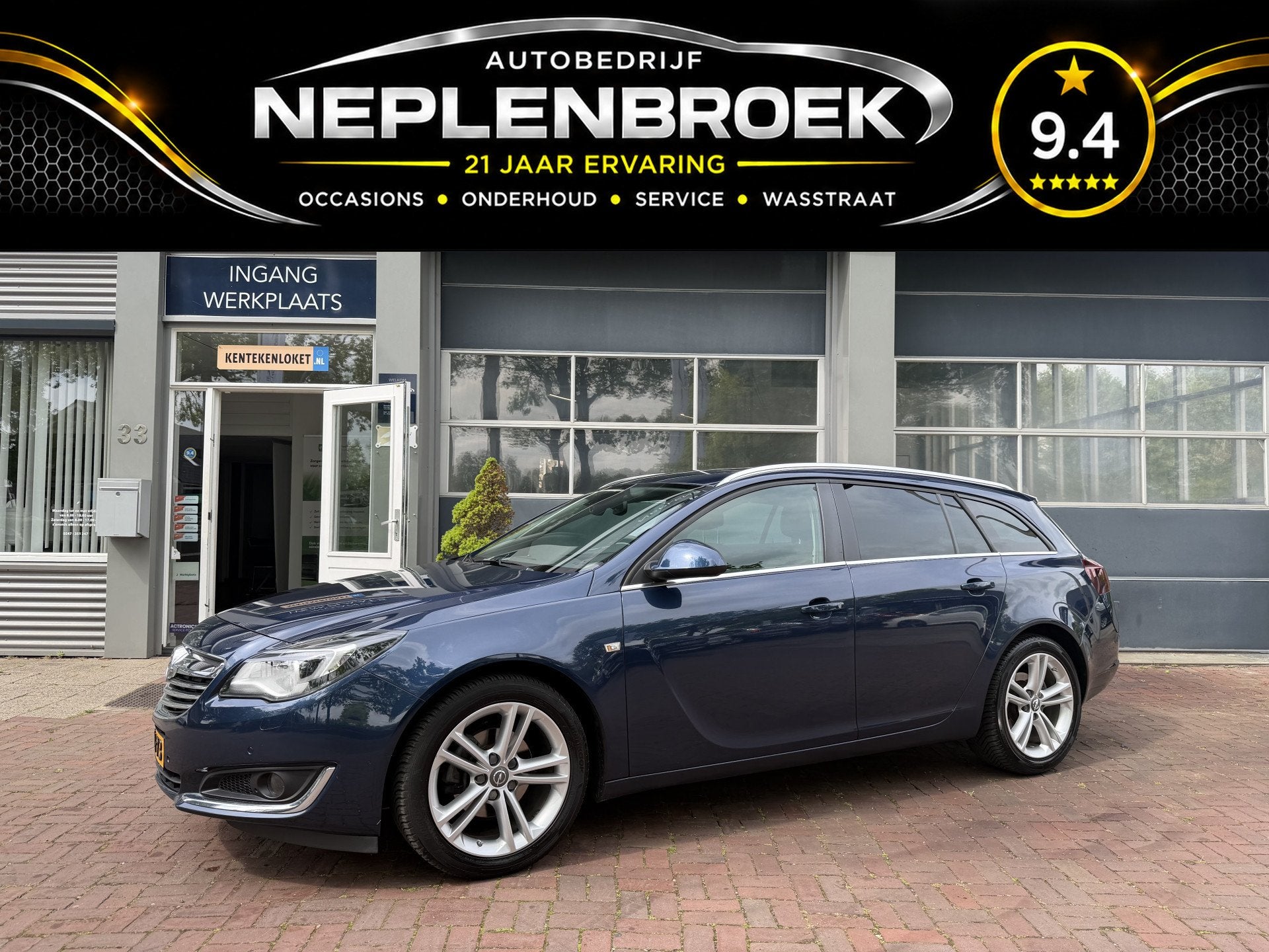 Opel Insignia Sports Tourer 1.4 T EcoFLEX Business+ Bj 2013, Stof, Gebruikt, Euro 6, 4 cilinders