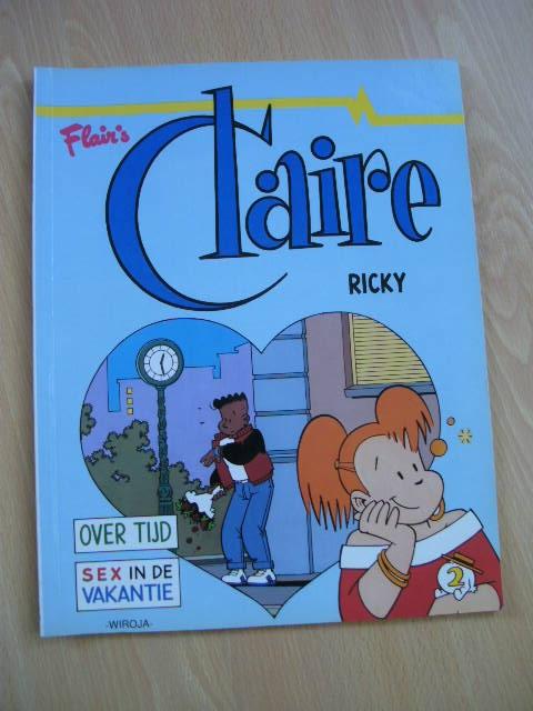 Flair's Claire 2, Ricky, Eén stripboek, Ophalen of Verzenden, Zo goed als nieuw
