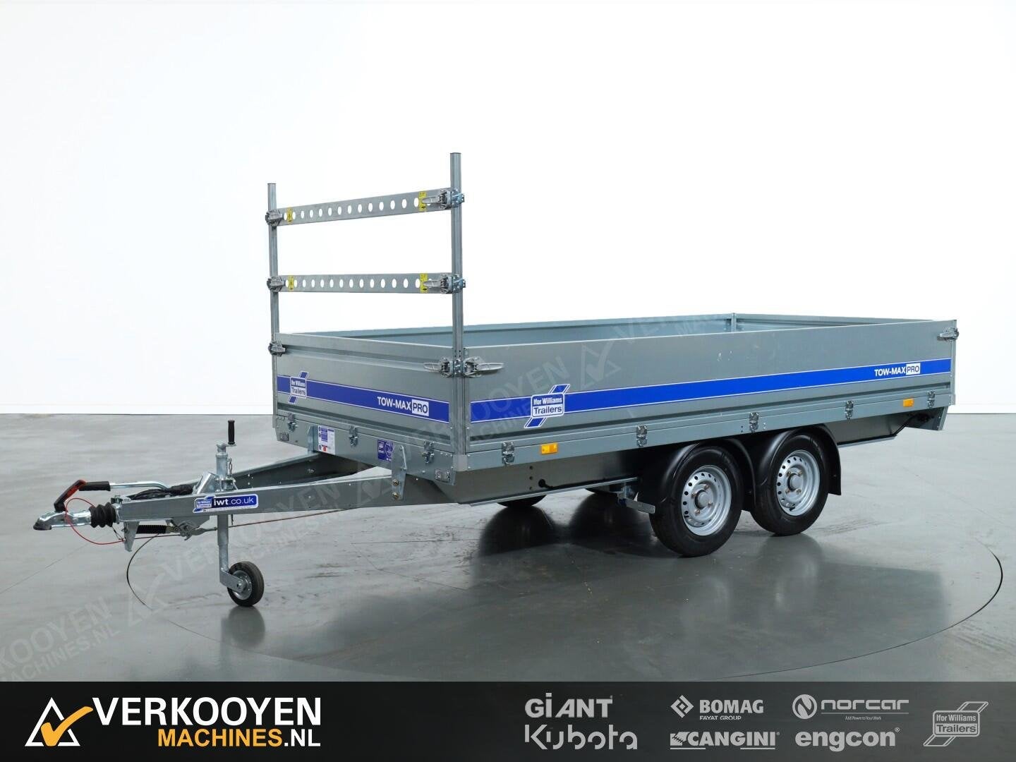 2026 Ifor Williams Tow-Max TM272-3617 PRO VT1102, Auto's, Overige kleuren, Overige brandstoffen, Bedrijf, Aanhangers en Opleggers