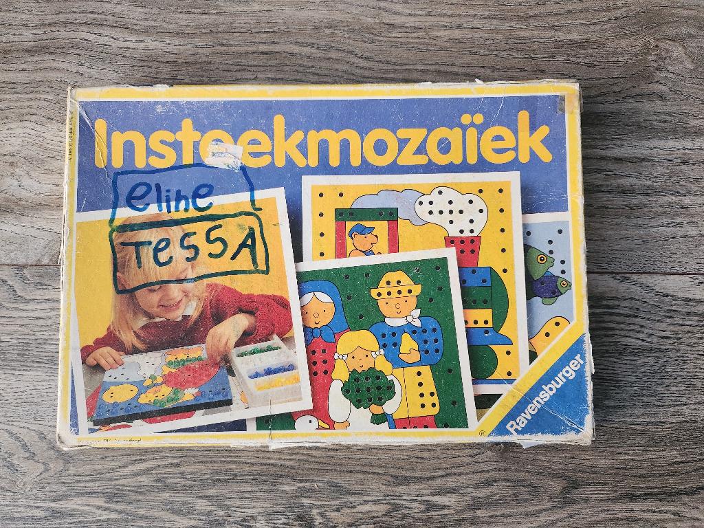 Insteekmozaïek, Ophalen of Verzenden, Gebruikt, Ontdekken
