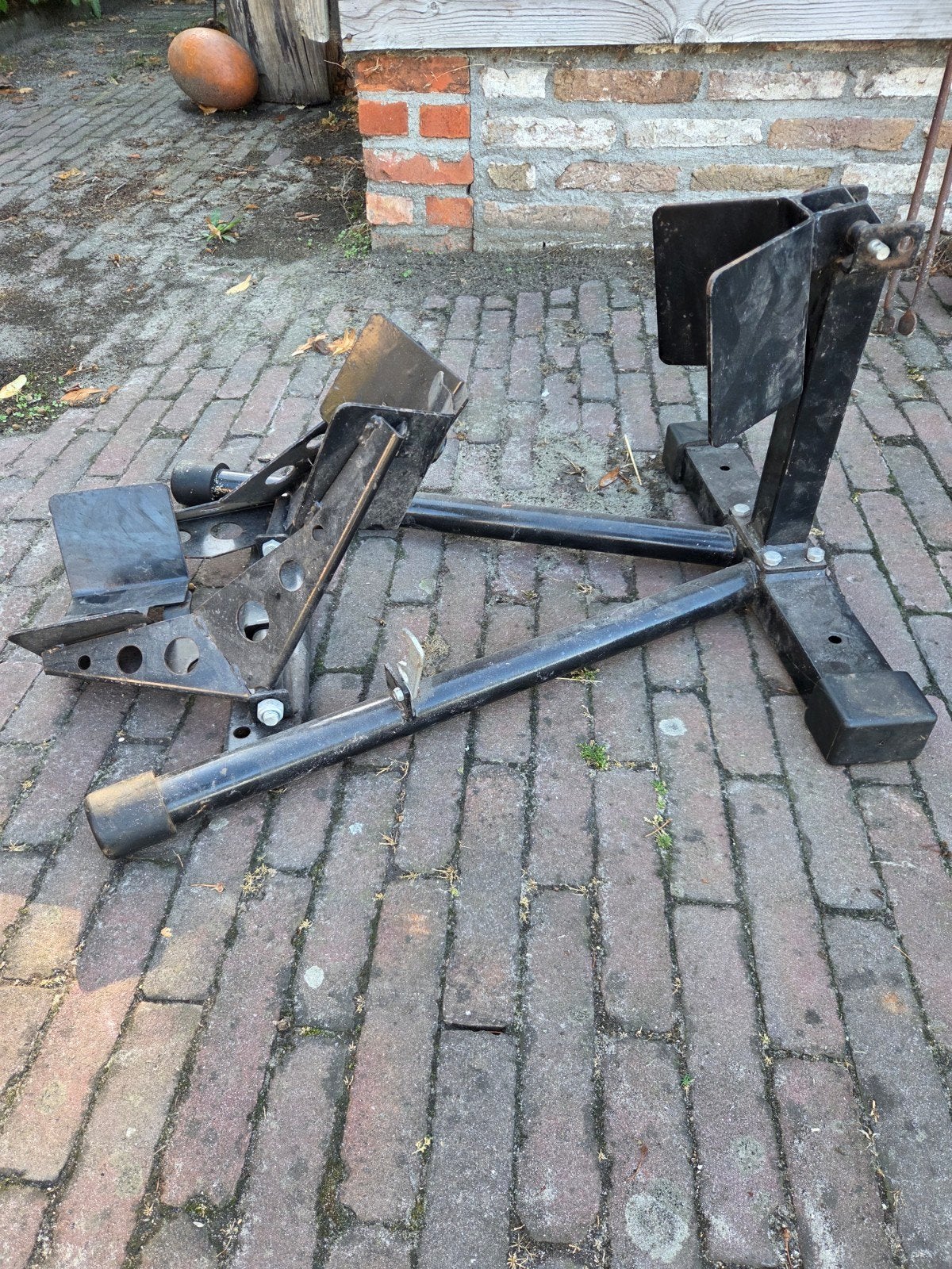 Motorfiets voorwielklem / paddockstand, Motoren, Ophalen