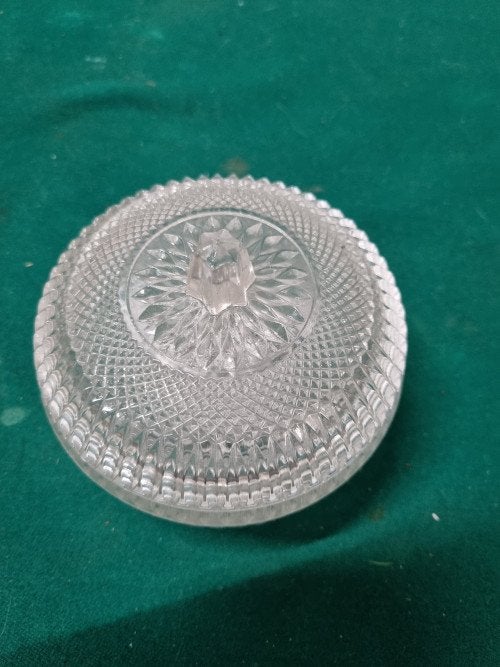 Bonbon schaaltje kristal vintage, Huis en Inrichting, Ophalen of Verzenden, 'T Olde Gre-j, Info@toldegrej.nl, Endepoelstraat 20f Didam