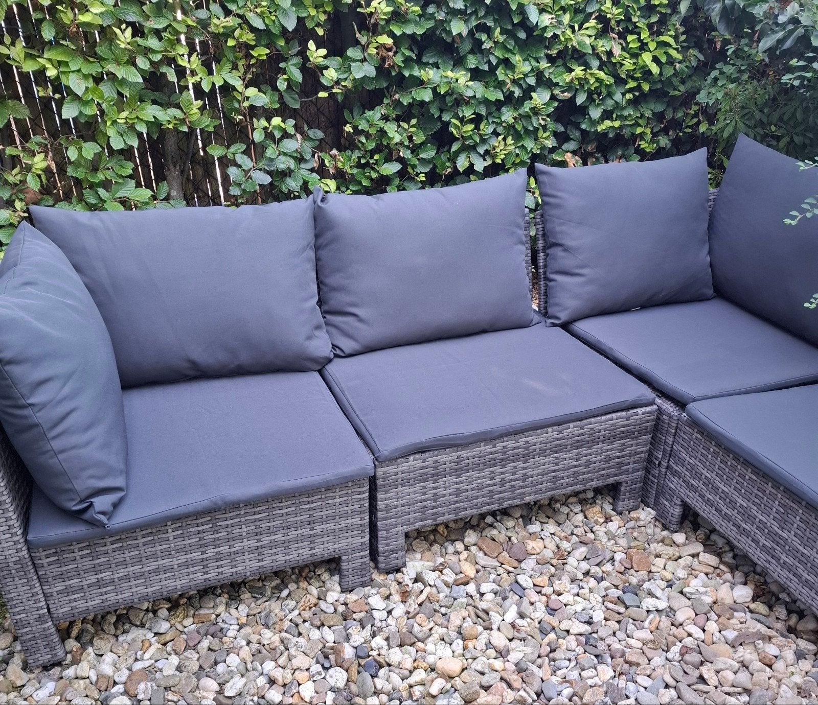 Splinternieuw tuinset inclusief kussens 9, Ophalen, 5 zitplaatsen, Nieuw, Loungeset