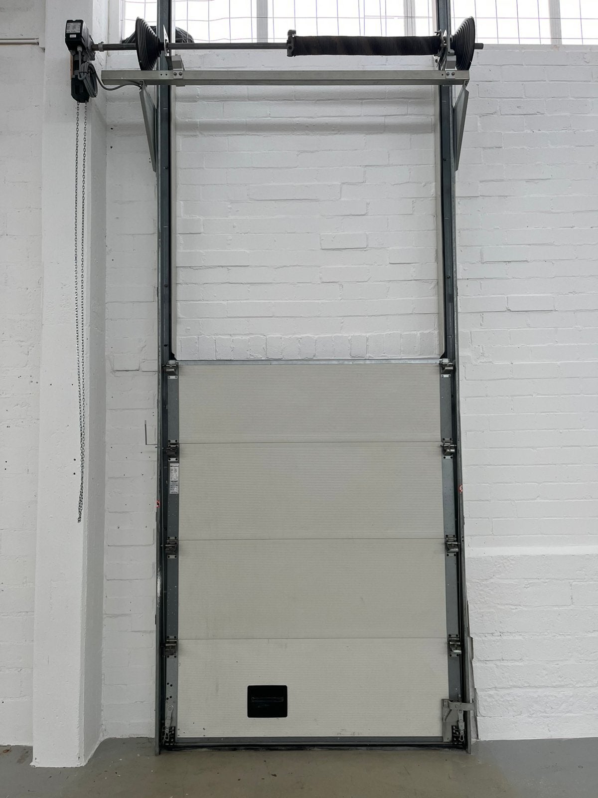 Industriële poort sectionaalpoort automatisch deur rolpoort, Ophalen, Binnendeur, Kunststof, Gebruikt