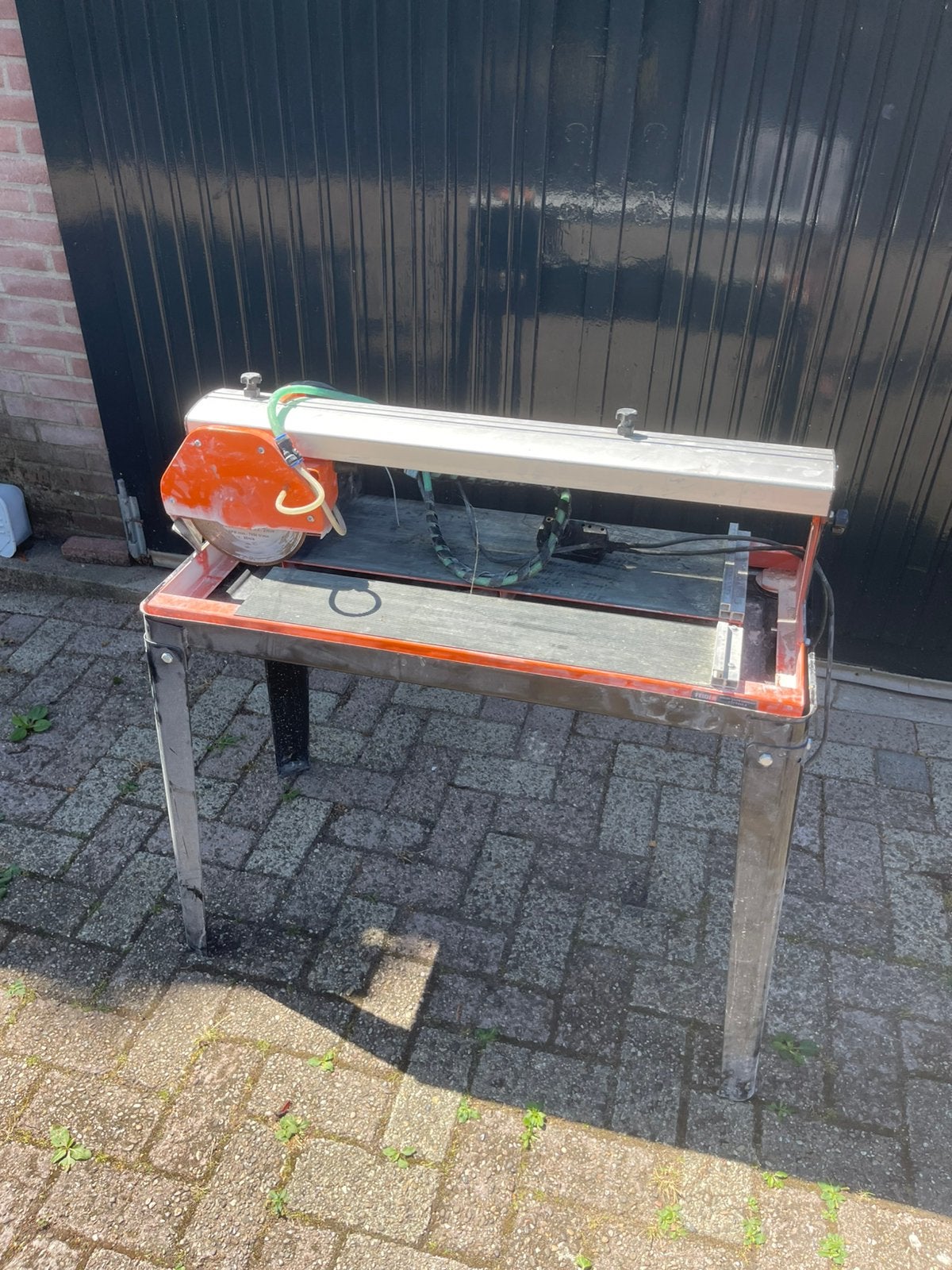 Feider tegelzaag, Doe-het-zelf en Verbouw, Gereedschap | Zaagmachines, Zo goed als nieuw, 1200 watt of meer, Ophalen