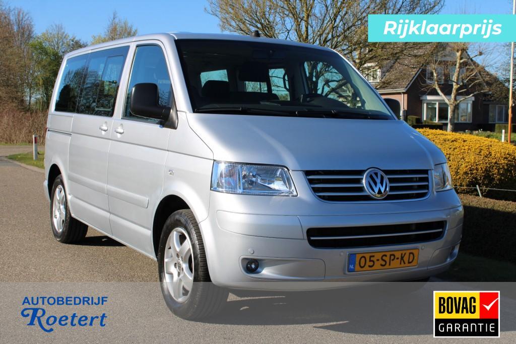 Volkswagen MULTIVAN 3.2 V6 235pk 7-persoons Highline ECC/Cru, Overige carrosserieën, Met garantie (alle), Origineel Nederlands