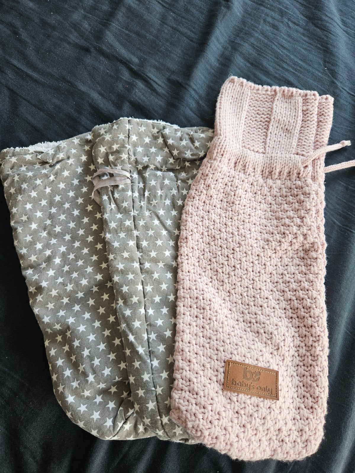 Kruikenzak roze baby only en grijze met sterren, Ophalen of Verzenden, Overige typen