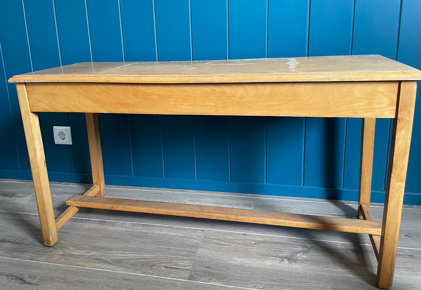 Schooltafel vintage oud schoolbankje, Ophalen