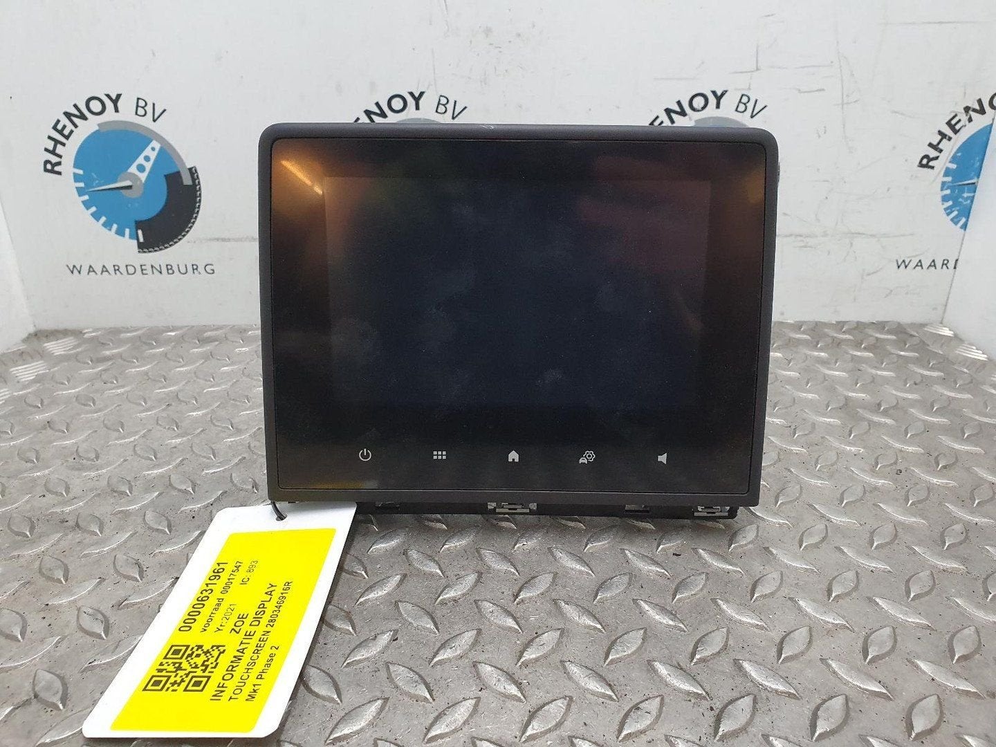 RENAULT ZOE BFM INFORMATIE DISPLAY 2021, Ophalen of Verzenden, Gebruikt, ARN erkend