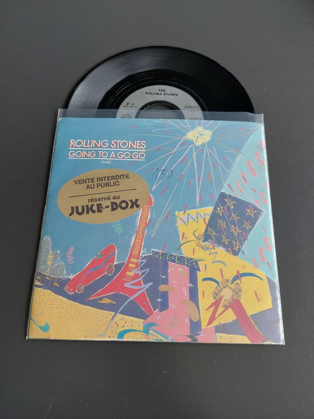 The Rolling Stones going to a go go, Gebruikt, Overige genres, 7 inch, Single