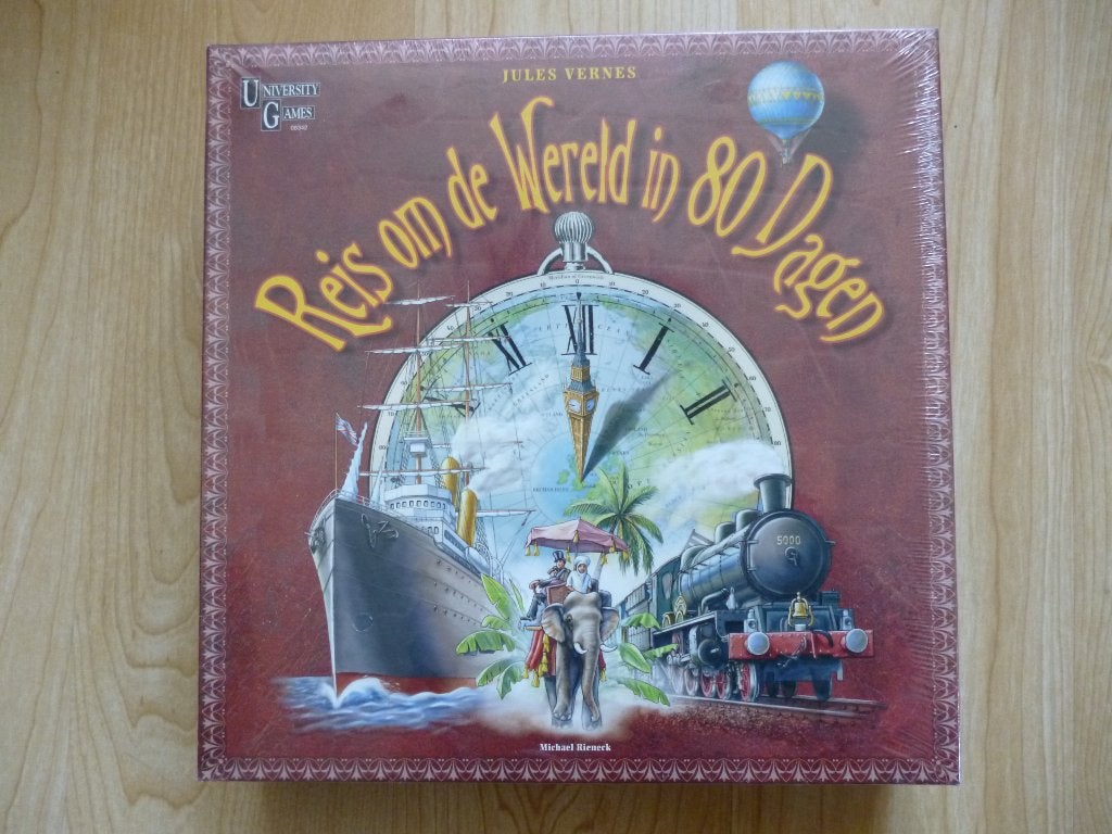 reis om de wereld in 80 dagen spel NIEUW geseald, Ophalen of Verzenden, Nieuw