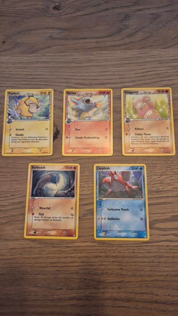 Vintage Pokémonkaarten Holon Phantoms 2006 - Diverse kaarten, Ophalen of Verzenden, Gebruikt, Meerdere kaarten
