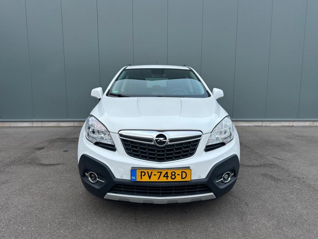Opel Mokka 1.4 T Cosmo TREKHAAK | CRUISE CONTROL !, Euro 5, 4 cilinders, Wit, Handgeschakeld