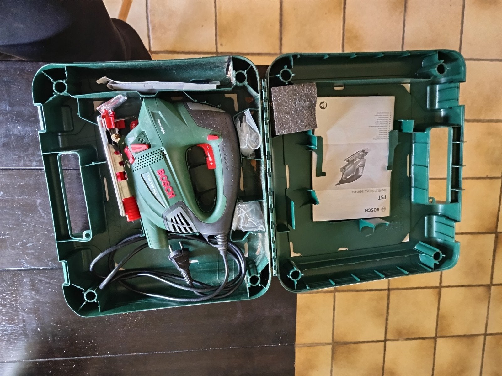 Bosch PST 900 PEL Decoupeerzaag - Krachtig en Nauwkeurig, Ophalen, 600 tot 1200 watt, Zo goed als nieuw, Bosch