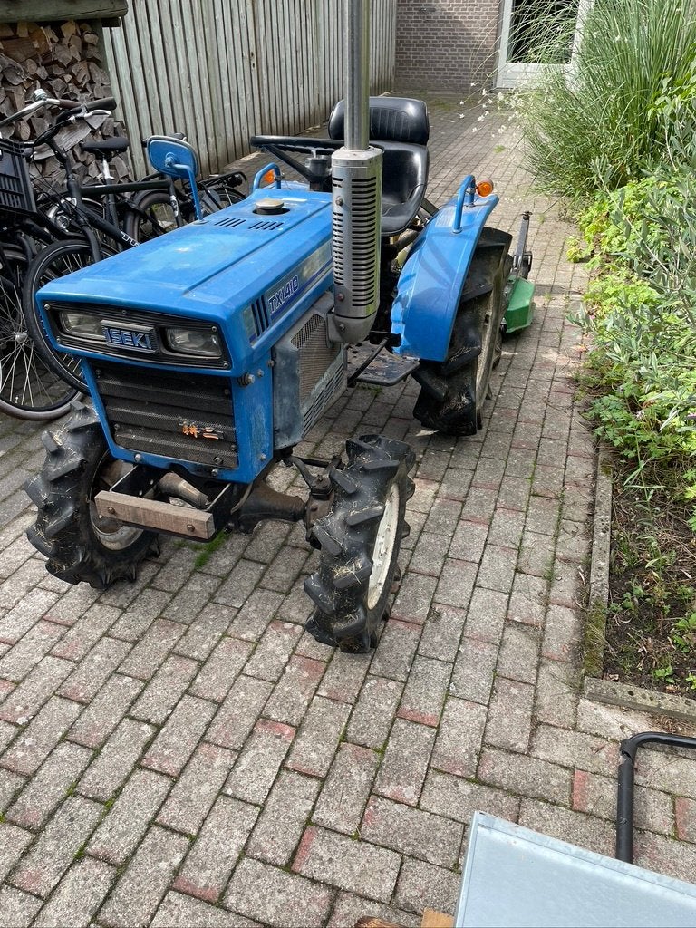 Iseki TX1410 Minitractor + Frees & Boxer Weidebloter 674 uur, Zakelijke goederen, Agrarisch | Tractoren, Gebruikt, Tot 2500, Tot 80 Pk