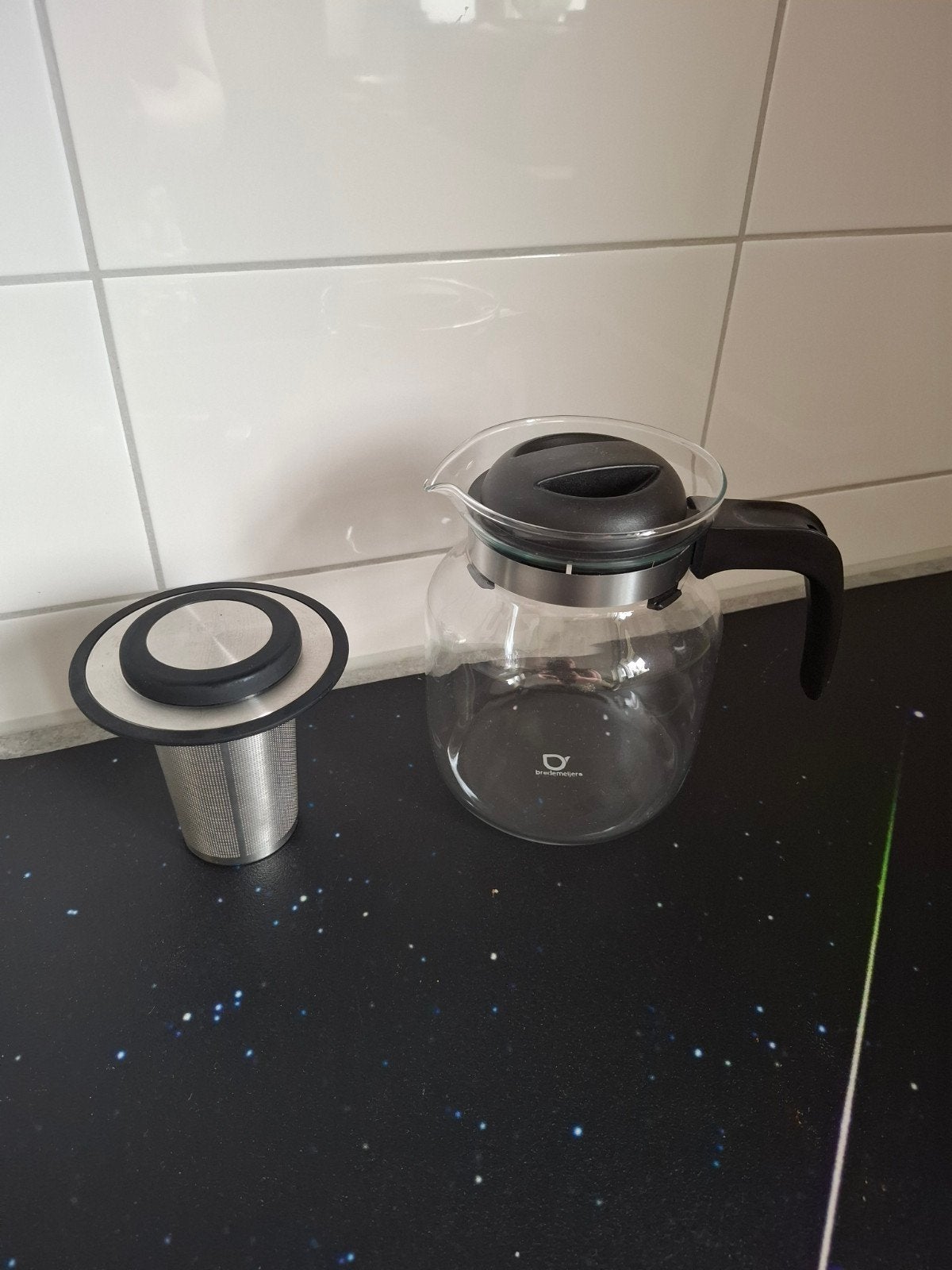 nieuwe theepot en filter bredemeijer, Ophalen, Nieuw, Glas, Overige stijlen