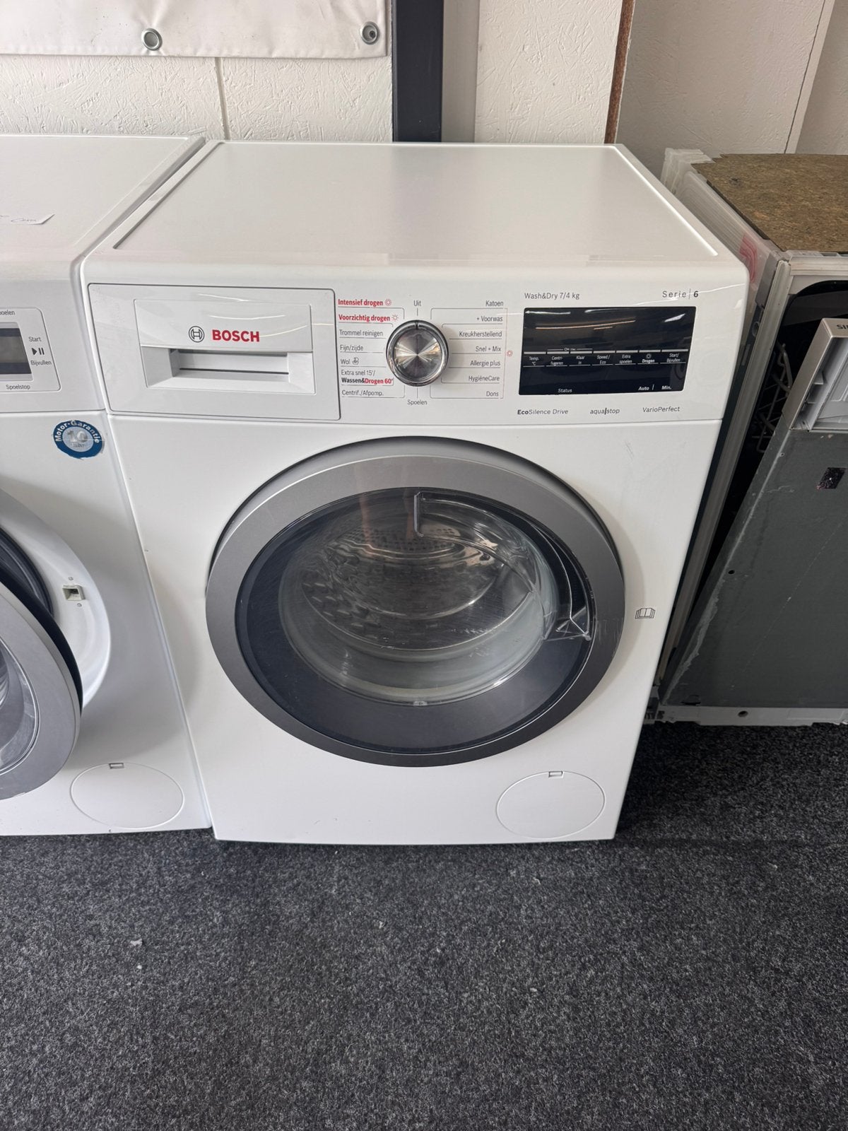 BOSCH WAS-DROOG COMBI SERIE 6 A+++ met 2 jaar garantie, N, N, Refurbished, Ophalen of Verzenden