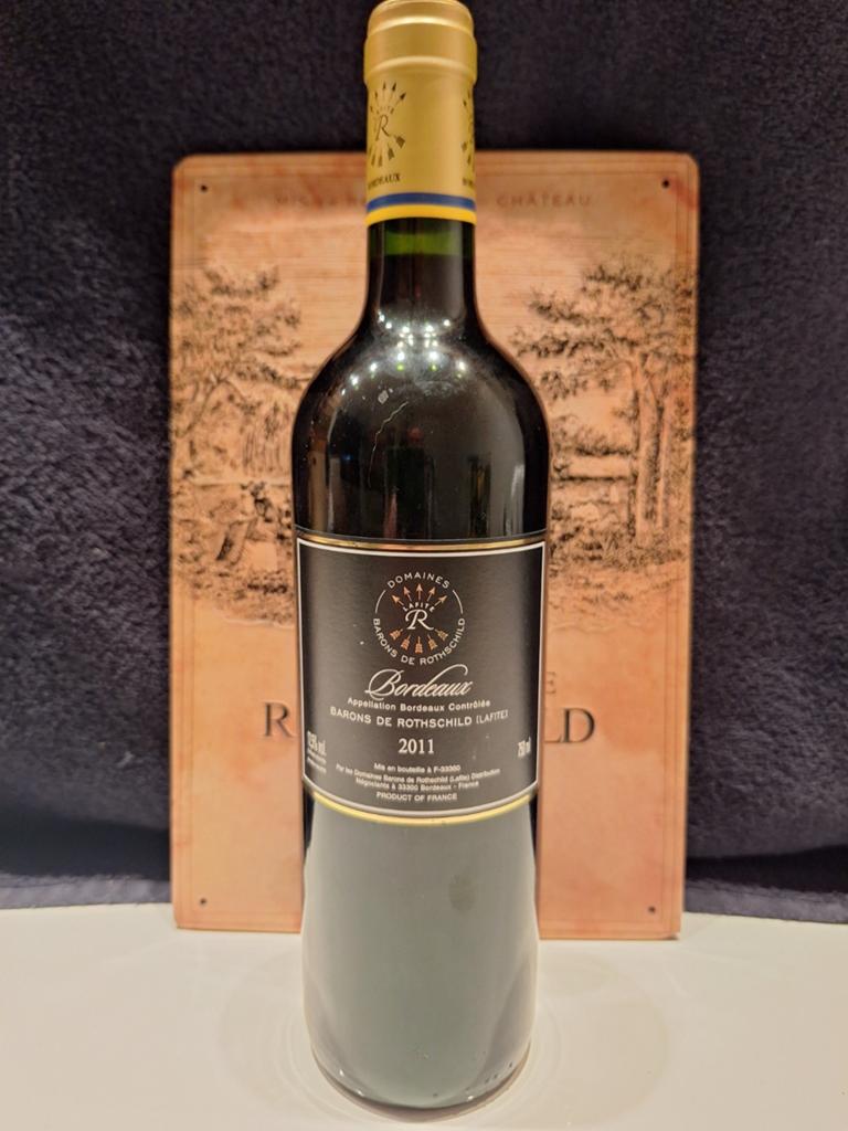 Domaines Barons de Rothschild (Lafite) Bordeaux 2011, Verzamelen, Wijnen, Frankrijk, Ophalen of Verzenden, Zo goed als nieuw, Rode wijn