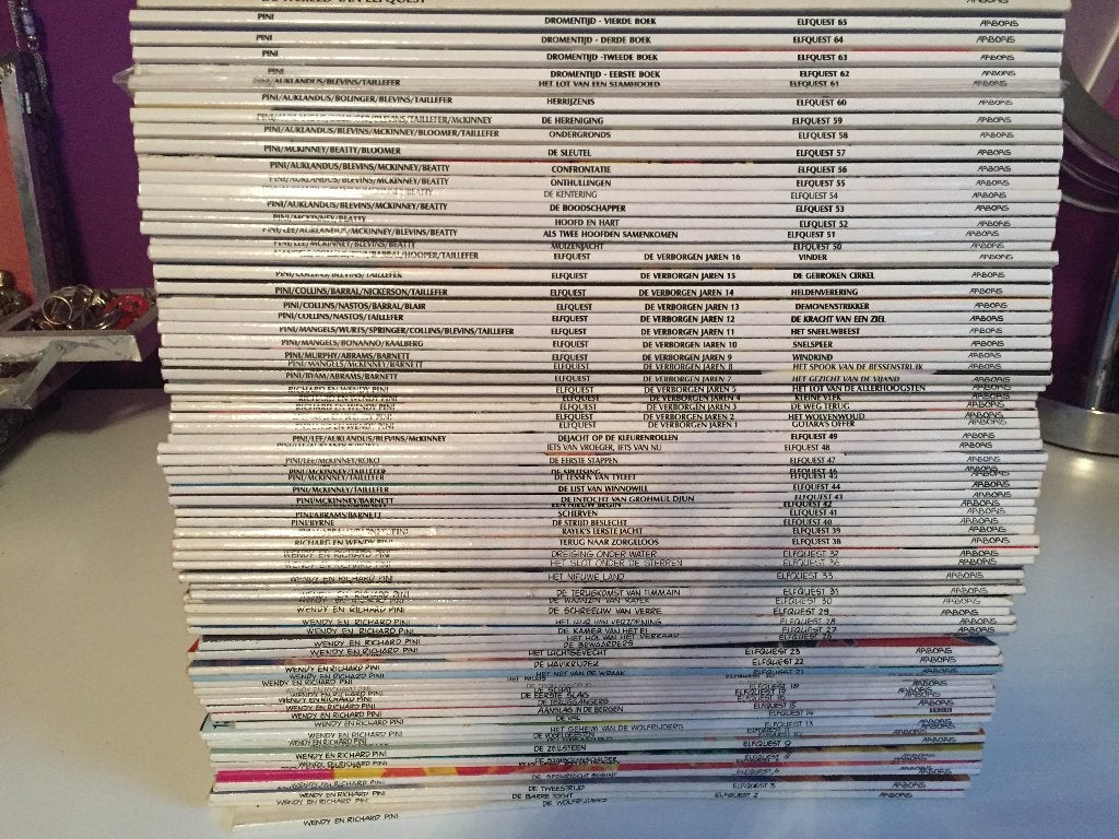 Elfquest serie het hele complete werk!!!, Boeken, Stripboeken, Zo goed als nieuw, Meerdere stripboeken, Ophalen of Verzenden