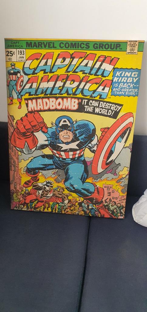 Marvel, Kinderen en Baby's, Kinderkamer | Inrichting en Decoratie, Ophalen, Wanddecoratie