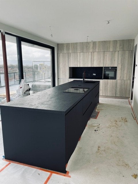 werkblad, Huis en Inrichting, Keuken | Keukenelementen, Ophalen, 75 cm of meer, Zwart, Nieuw