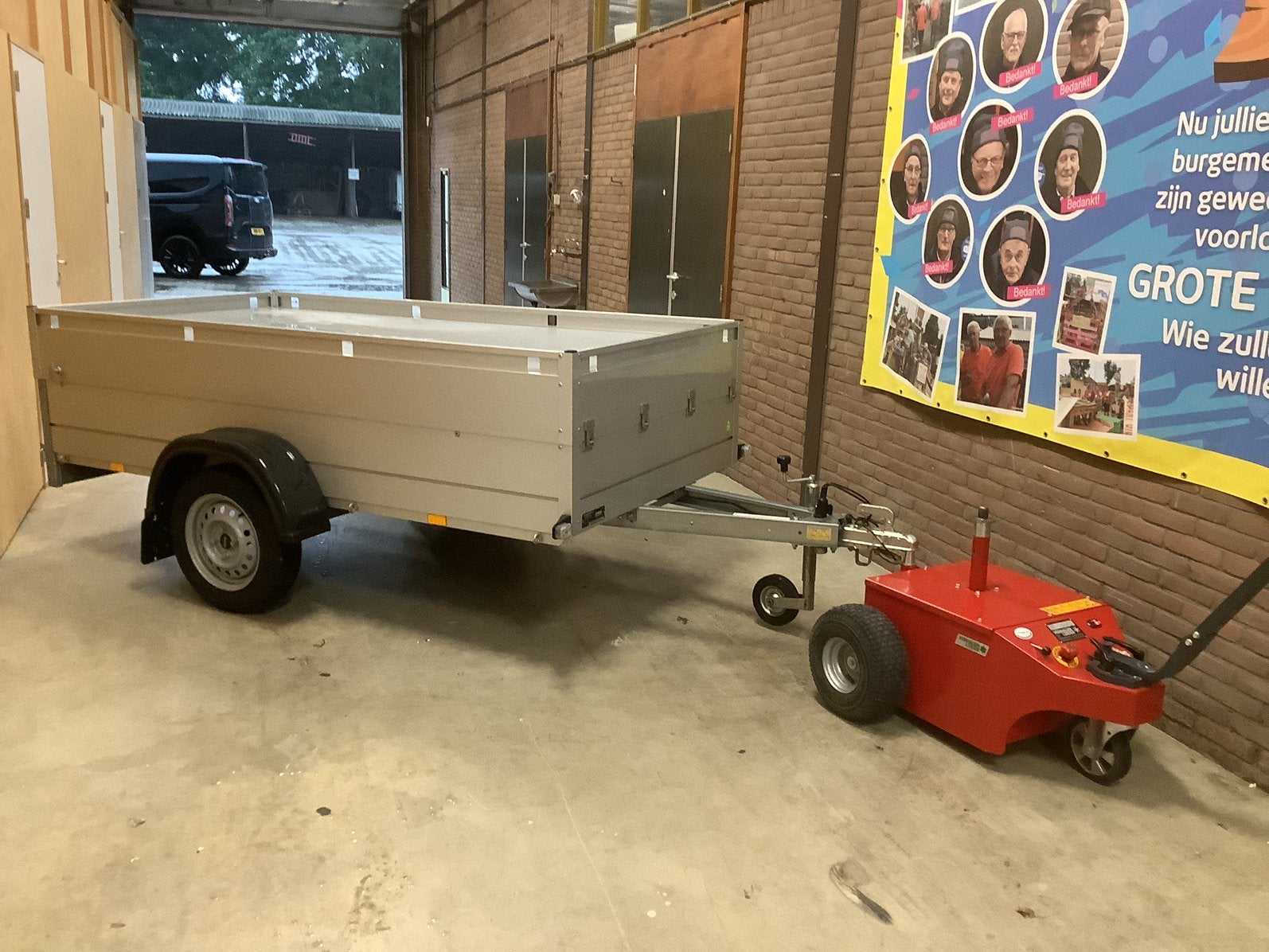 Grote Anssems bagagewagen, Ophalen of Verzenden, Zo goed als nieuw