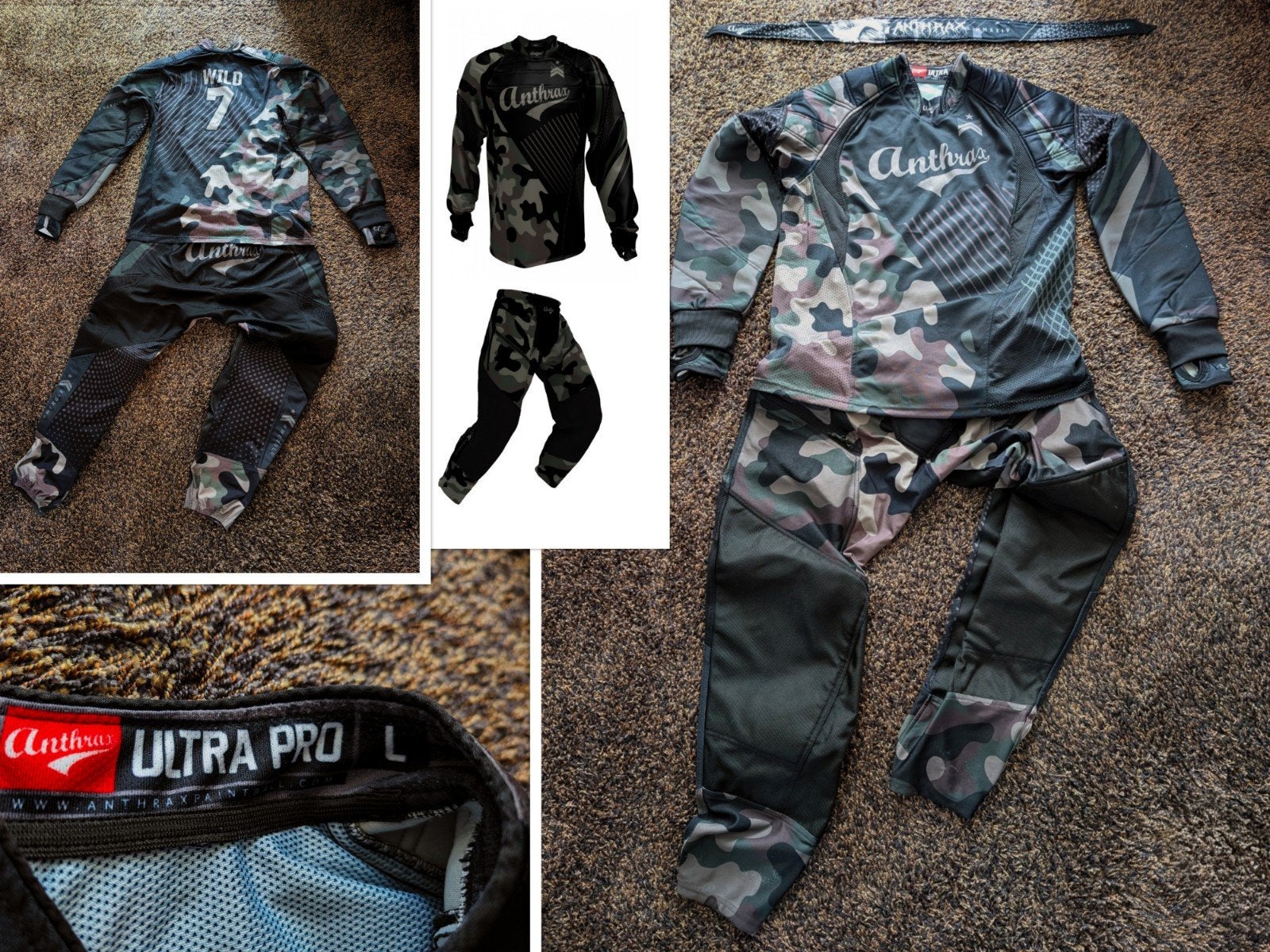Anthrax Commando X Paintball/Airsoft Kleding Set, Ophalen of Verzenden, Gebruikt