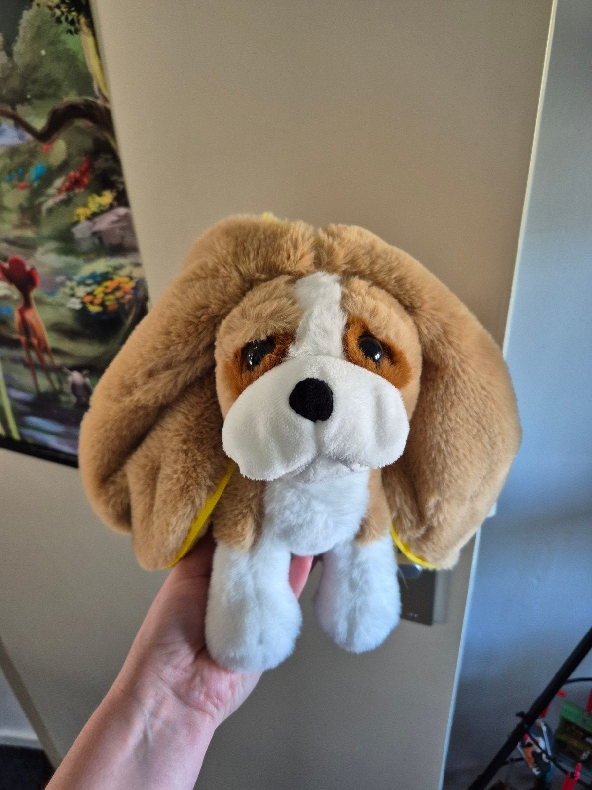 Annanas knuffel hond, Ophalen of Verzenden, Zo goed als nieuw, Hond