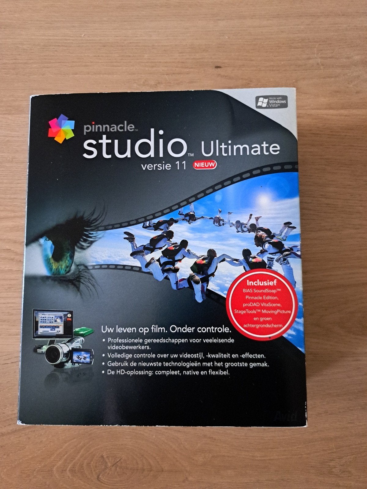 Pinnacle Studio Ultimate versie 11 - Nieuw met Greendoek, Computers en Software, Ophalen, Nieuw, Windows