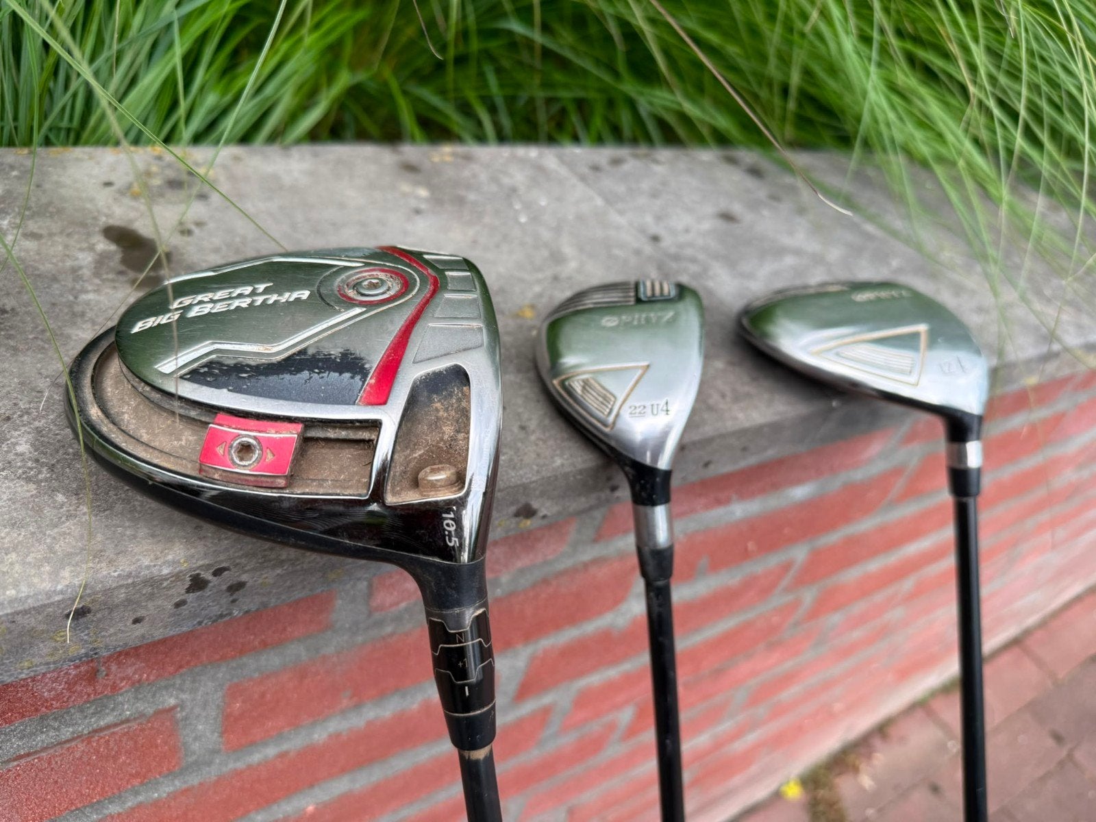 Golfclubs: Callaway Great Big Bertha Driver & Phyz Hybrids, Ophalen, Gebruikt, Club, Callaway