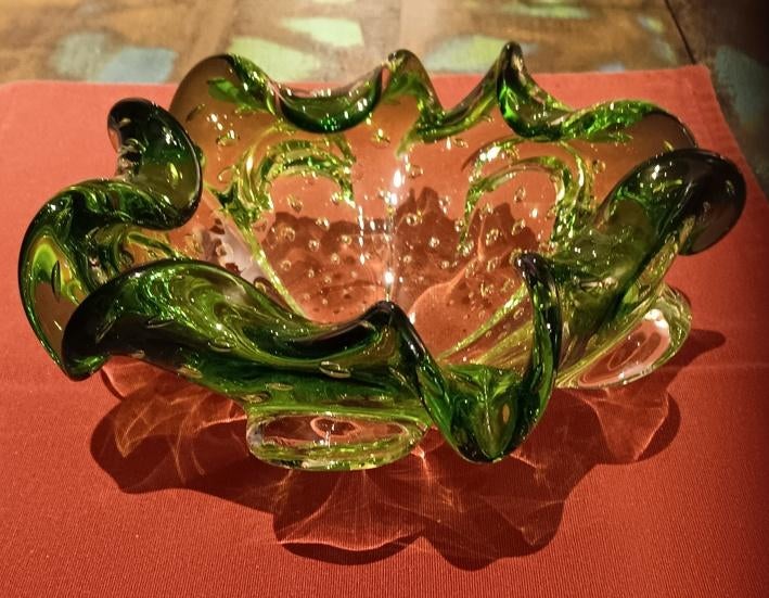 Vintage Murano schaal, Ophalen of Verzenden
