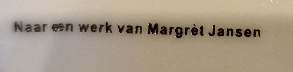 Thee servies, 5-delig, kunstwerk van Margrèt Jansen NIEUW!!, Overige typen, Nieuw, Ophalen of Verzenden, Glas