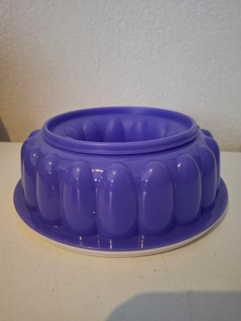 Tupperware taart of ijsring met deksel, Ophalen of Verzenden