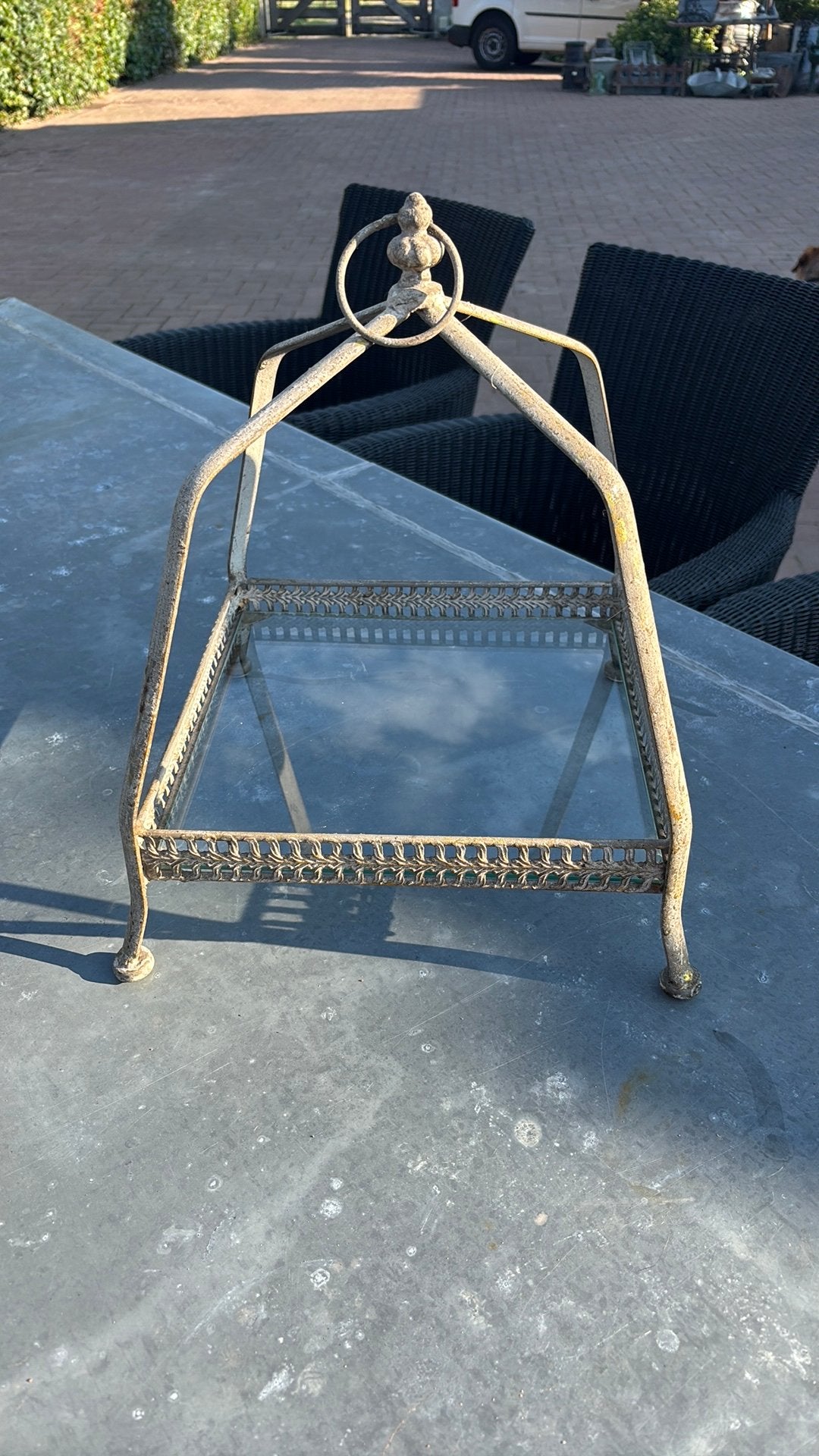 Etagère leuk voor op de tuintafel, Huis en Inrichting, Woonaccessoires | Etagères, Ophalen of Verzenden, Zo goed als nieuw, Overige materialen