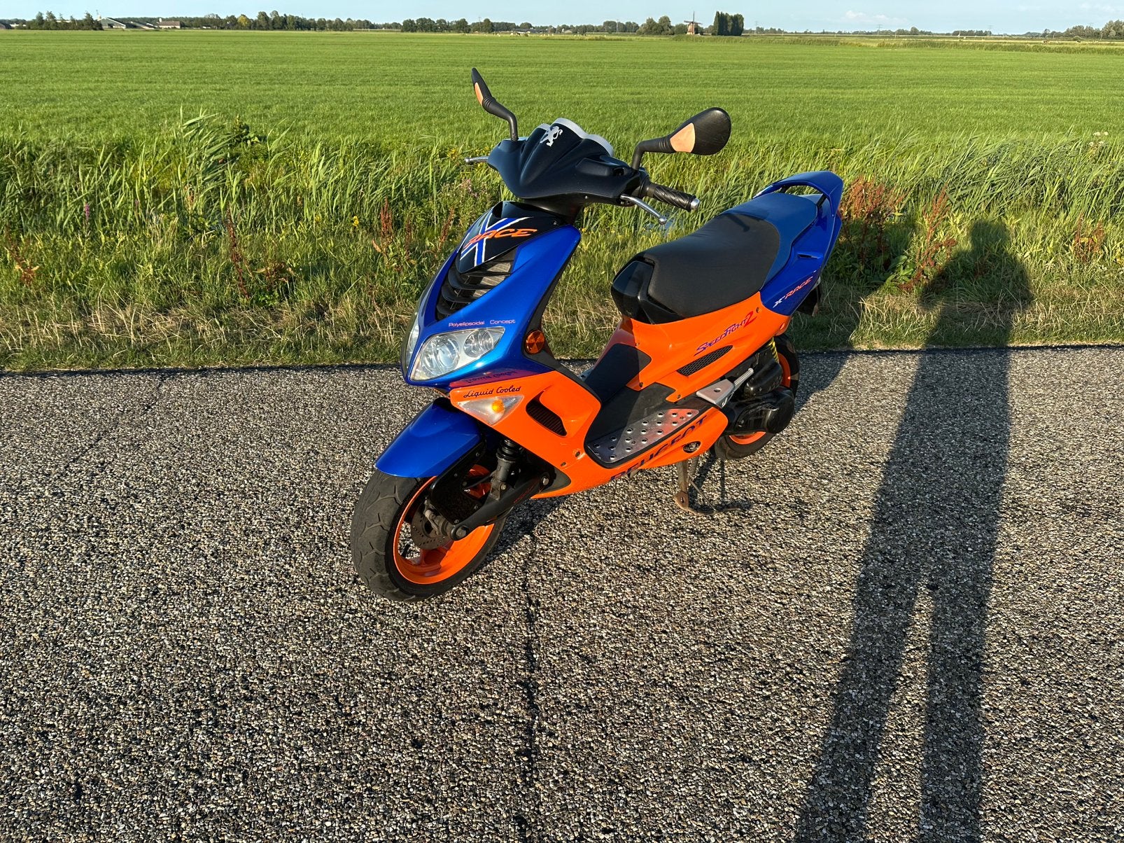 Peugeot speedfight 2 X-Race., Fietsen en Brommers, Scooters | Peugeot, Ophalen, Gebruikt, Maximaal 45 km/u, 49 cc