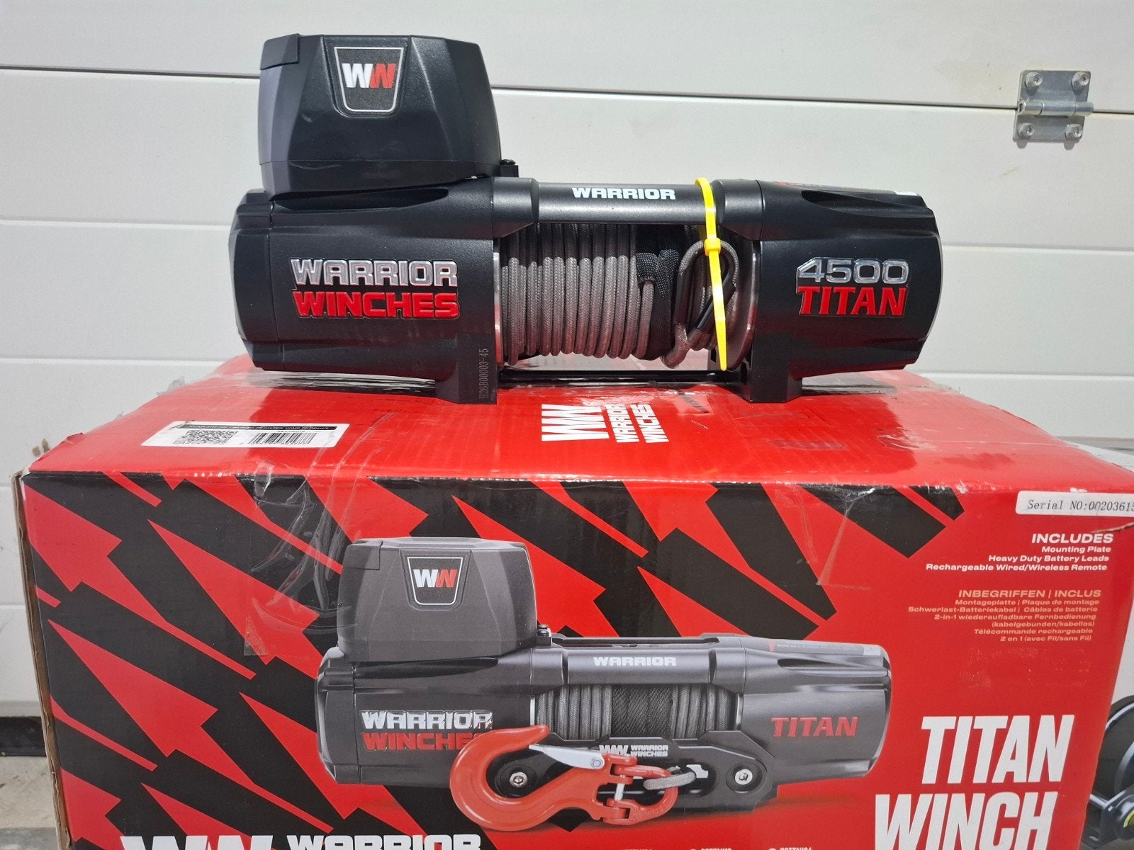 Warrior Titan bootlier electrisch, Watersport en Boten, Ophalen of Verzenden, Nieuw, Overige typen