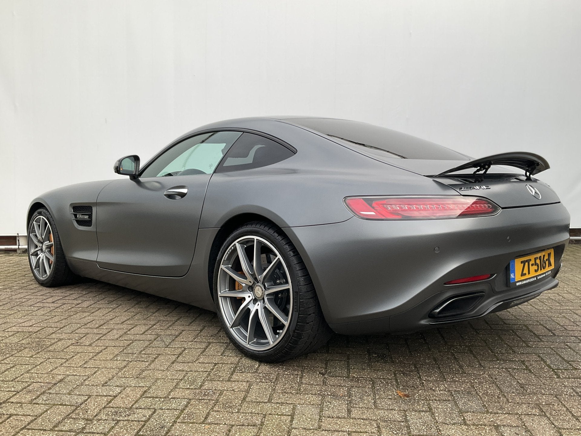 Mercedes-Benz AMG GT 4.0 S TURBO 510pk Pano Ceramic Burmeste, Auto's, Mercedes-Benz, Automaat, Achterwielaandrijving, Gebruikt