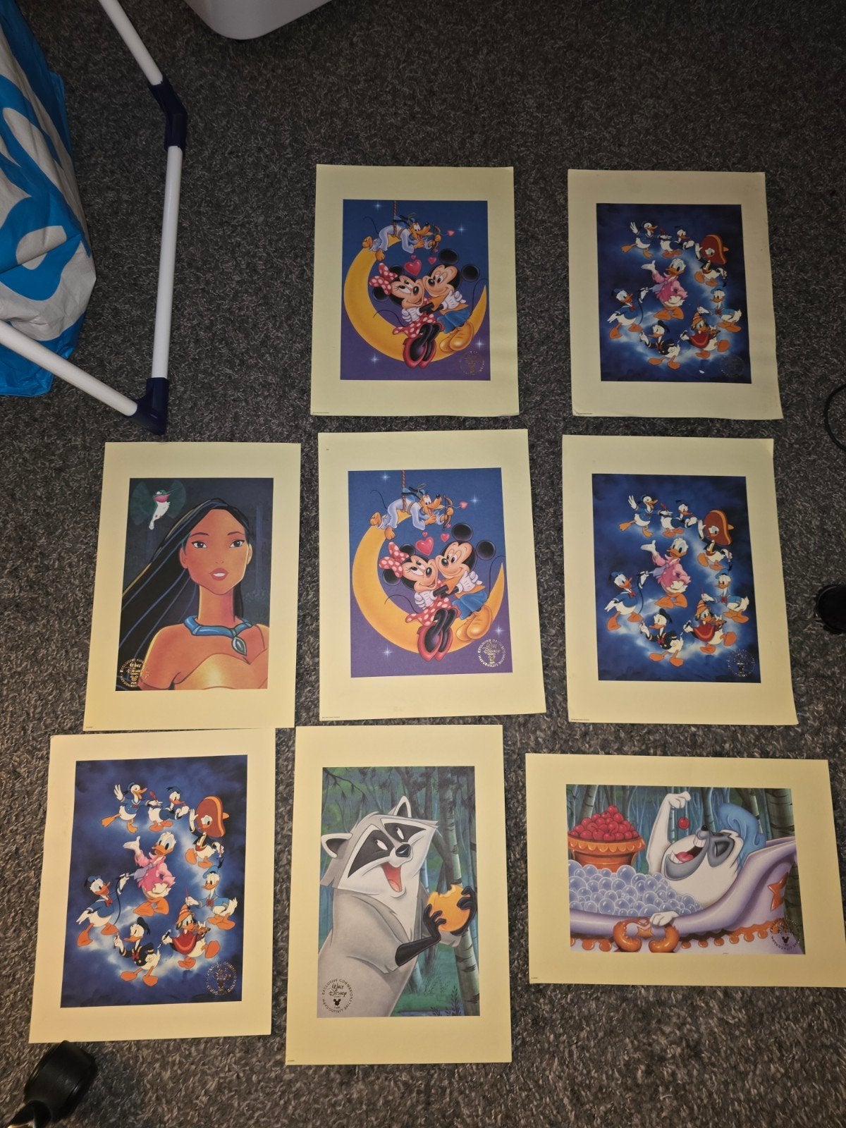 8x Originele Walt Disney Studios Exclusive Commemorative Lit, Ophalen of Verzenden, Gebruikt