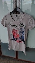 Dames T-shirt, Kleding | Dames, Maat 38/40 (M), Ophalen of Verzenden, Zo goed als nieuw, Korte mouw