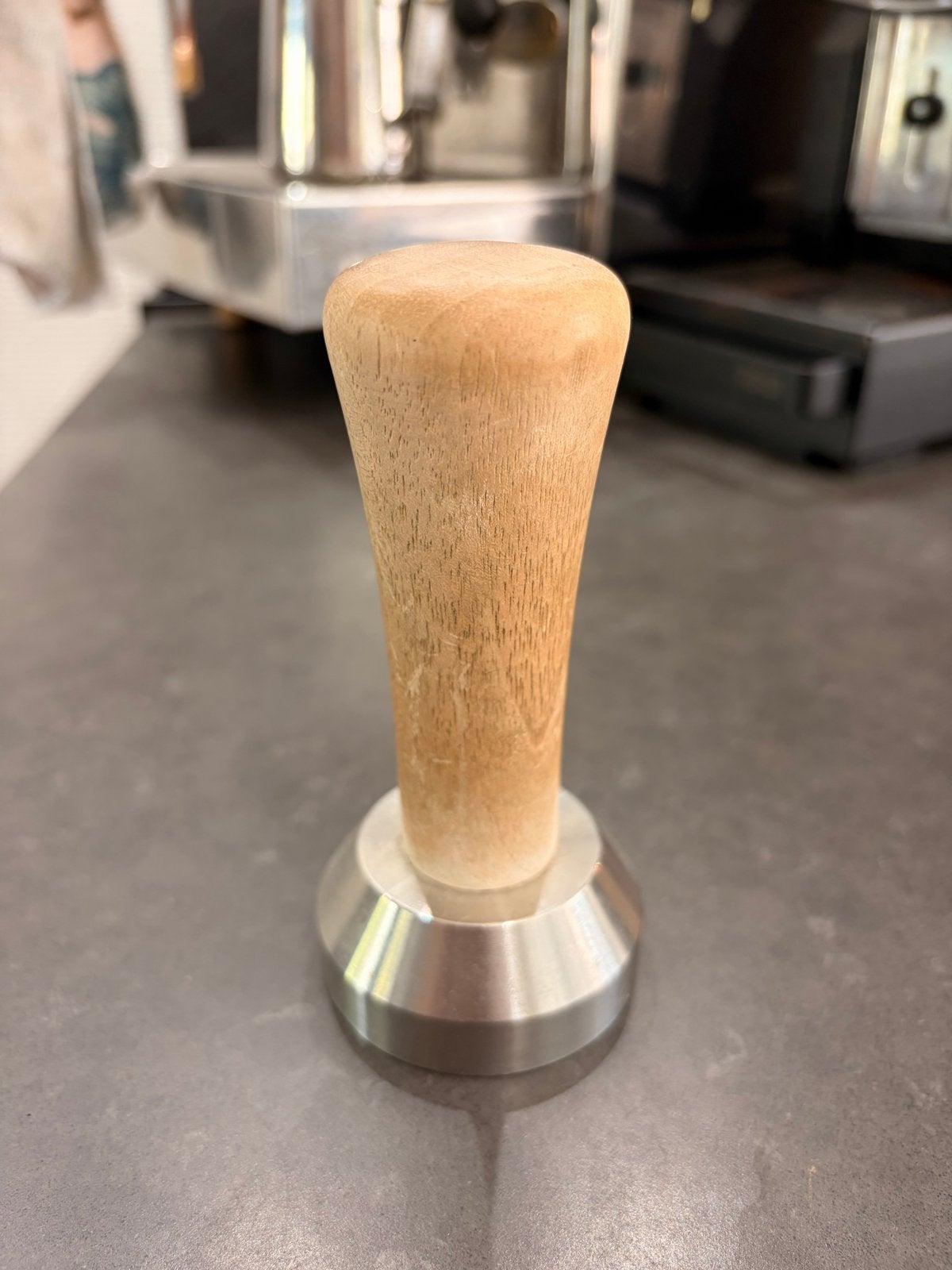 Tamper voor o.a. Quickmill (55mm), Ophalen of Verzenden, Gebruikt, Barista-accessoire