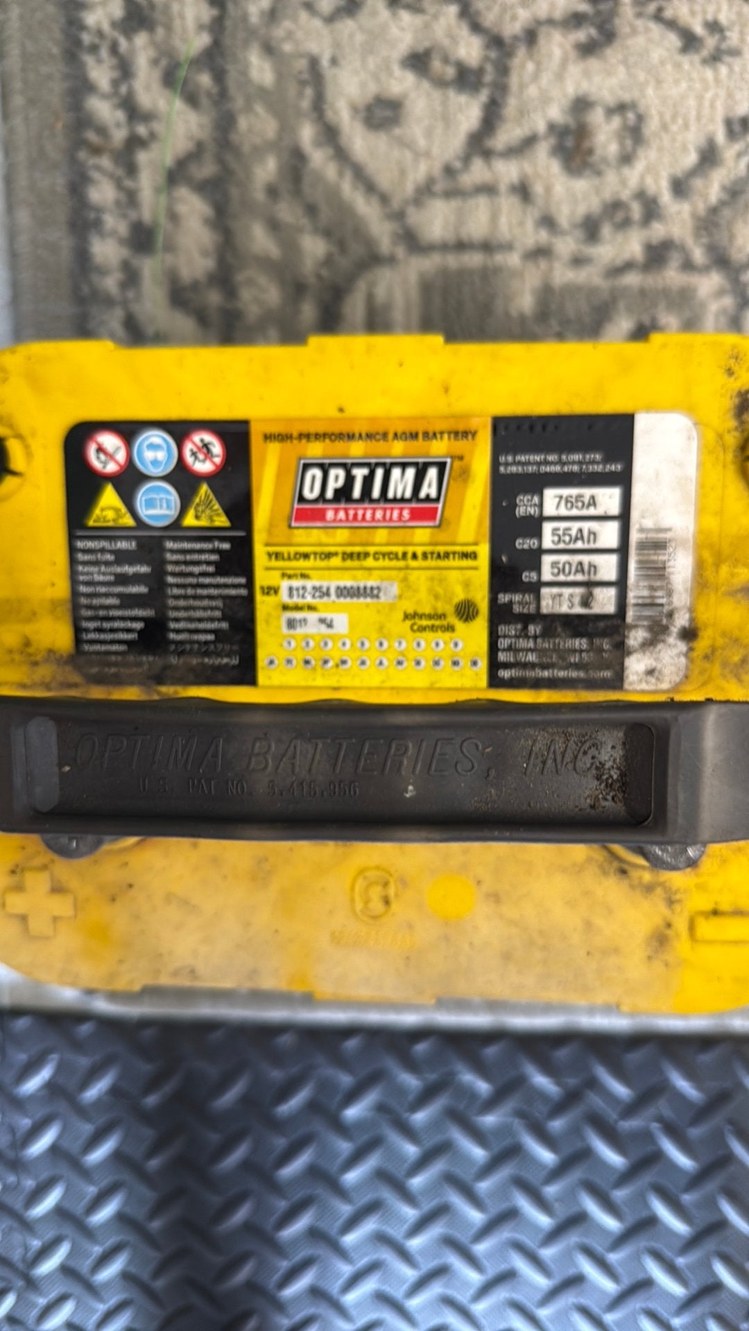 Optima yellowtop