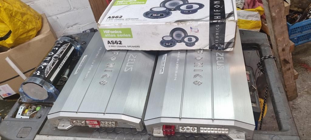 Hifonics Zeus 25th Anniversary Edition Audio Set, Auto diversen, Autospeakers, Ophalen of Verzenden