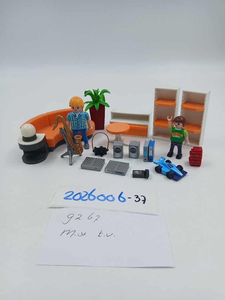 Playmobil City Life Salon - 9267, Gebruikt, Complete set, Overige typen, Ophalen of Verzenden