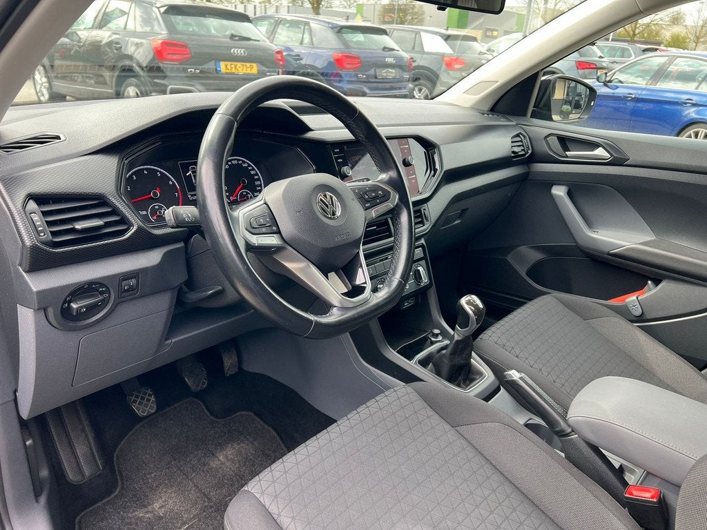 Volkswagen T-Cross 1.0 TSI Life cruise, navi, airco, lmv, Voorwielaandrijving, 620 kg, Origineel Nederlands, Bedrijf