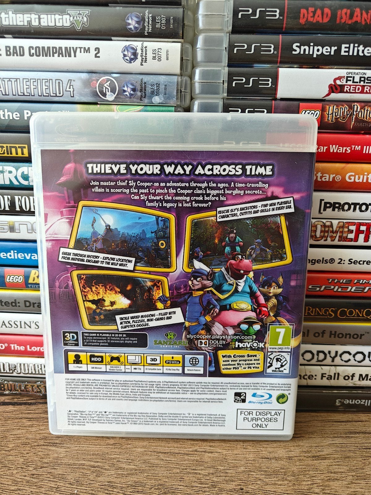 Sly cooper Thieves in time playstation 3, Avontuur en Actie, ., 1 speler, Ophalen of Verzenden