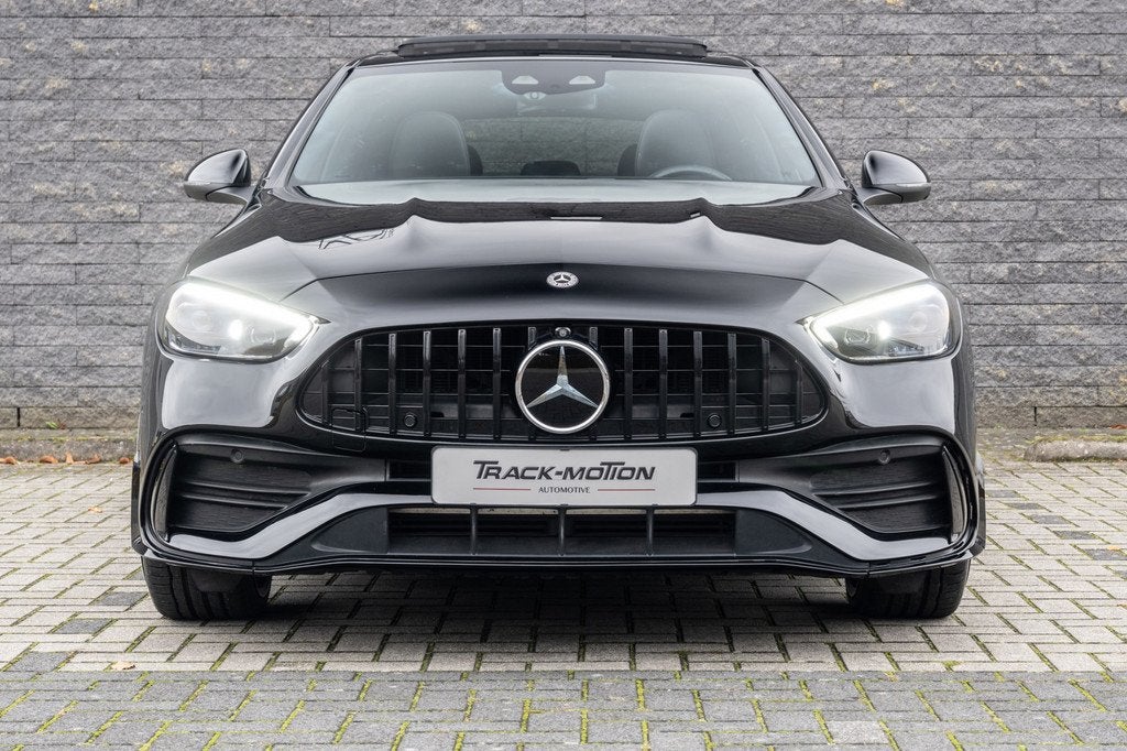 Mercedes-Benz C-klasse 300 e AMG Pano Leder, Auto's, Mercedes-Benz, Automaat, Achterwielaandrijving, Euro 6, 4 cilinders