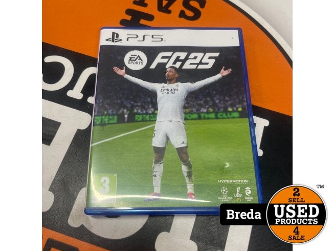 PS5 - FC25, Playstation, Zo goed als nieuw, Support@playstation.com, 2207 Bridgepointe Parkway
San Mateo, CA 94404
United States
