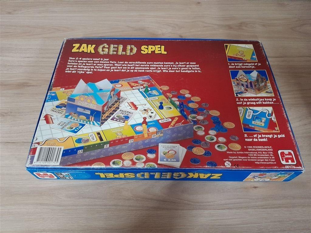 zakgeldspel leerzaam spel [s1171], Hobby en Vrije tijd, Verzenden, Zo goed als nieuw