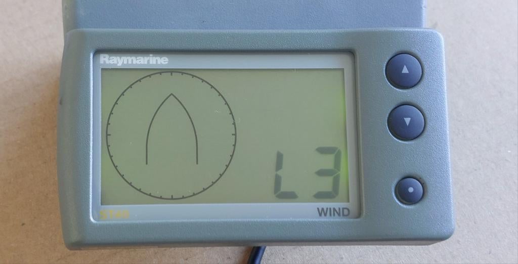 Raymarine st40 wind klokje., Watersport en Boten, Navigatiemiddelen en Scheepselektronica, Ophalen of Verzenden, Gps of Kompas